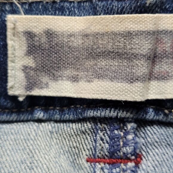 Eddie Bauer Denim Maxi Pencil Cargo Skirt Womens 4P Blue Western Boho Cowgirl - Picture 10 of 14